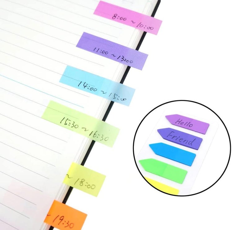 XLSFPY 560PCS Page Markers Sticky Index Tabs Book Annotation Bookmark Notes Small Pop Up Index Flag Tabs, Post Tabs Flags Stickers - Image 5