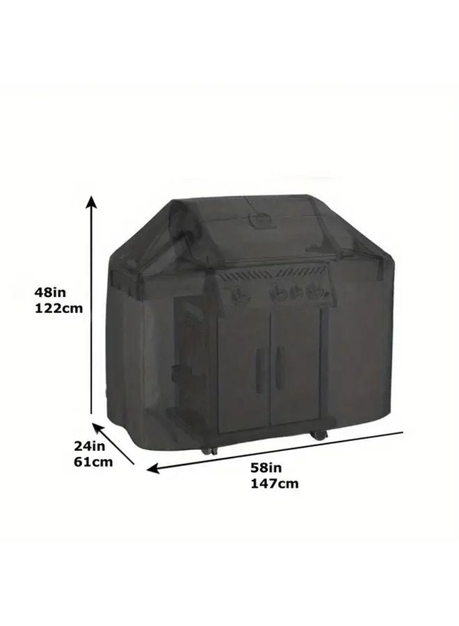 Extra Large Heavy Duty Gas Grill Cover 66 93x46 06x24 02inch Waterproof Heat UV Resistant Weatherproof - Image 4