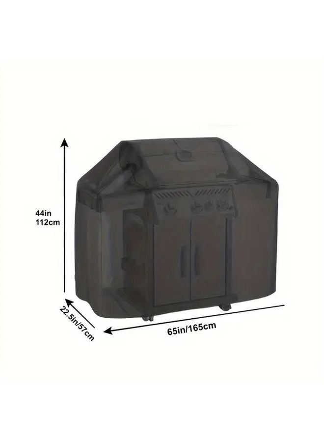 Extra Large Heavy Duty Gas Grill Cover 66 93x46 06x24 02inch Waterproof Heat UV Resistant Weatherproof - Image 5
