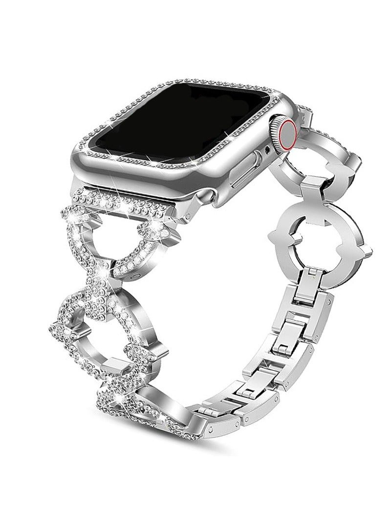 EBMINI High End Niche Metal Diamond Strap42/44/45/49mm