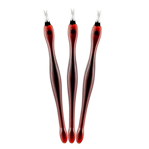 ONESWI 3Pcs Professional Cuticle Trimmer Cuticle Pusher Cuticle Knife Remover Dead Skin Practical Nail Art Tools - Image 1