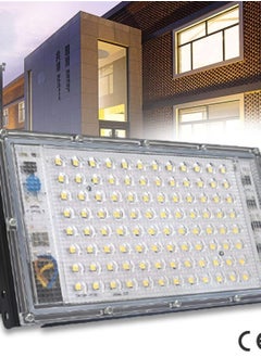 ماركة غير محددة مصباح كشاف LED خارجي ، 100 واط IP65 حجم صغير اضاءة ابيض  - Image 3