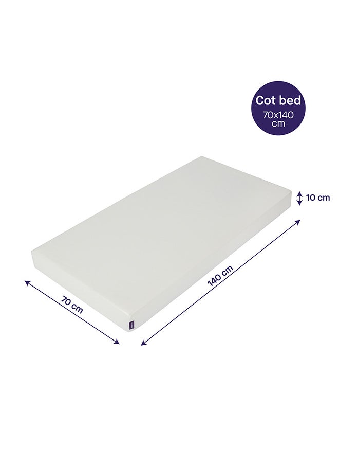 Clevamama Antiallergy Mattress 70x140x10 Cm Cot Bed Size  - Image 3