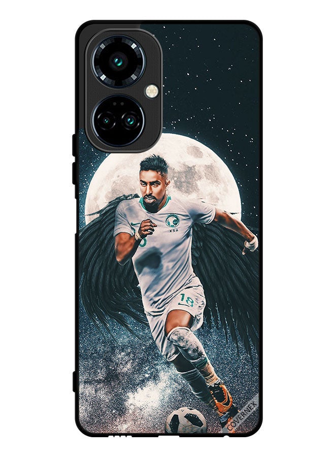 Covernex Protective Case Cover For Tecno Camon 19 Pro Salem Al Dawsari Carrying Football - Image 1