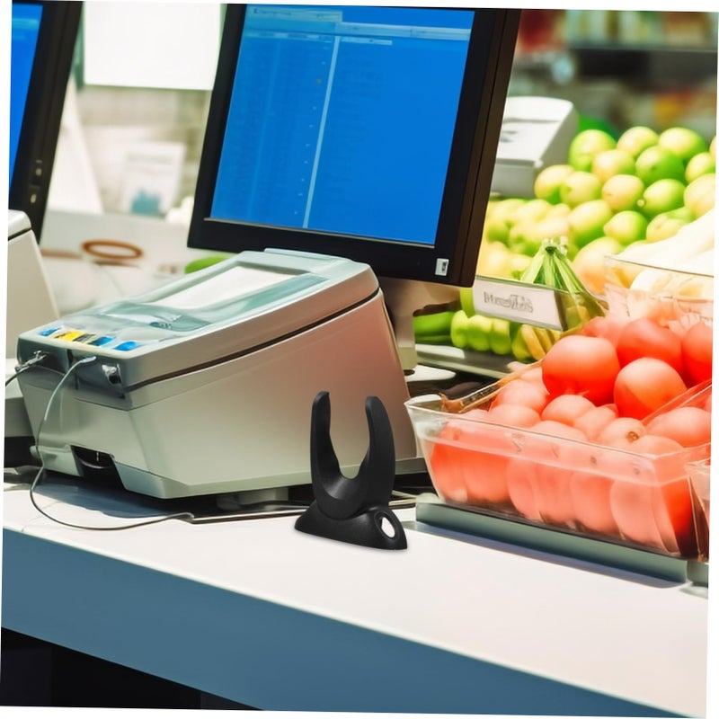 Universal Handheld Barcode Scanner Stand Holder Bracket For Supermarket Counter - Image 5