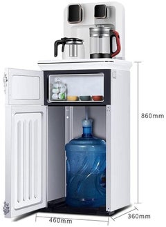 Generic Smart Remote Control Bottom Loading Water Cooler Water Dispenser, Temperature Settings Hot Pink color  - Image 2