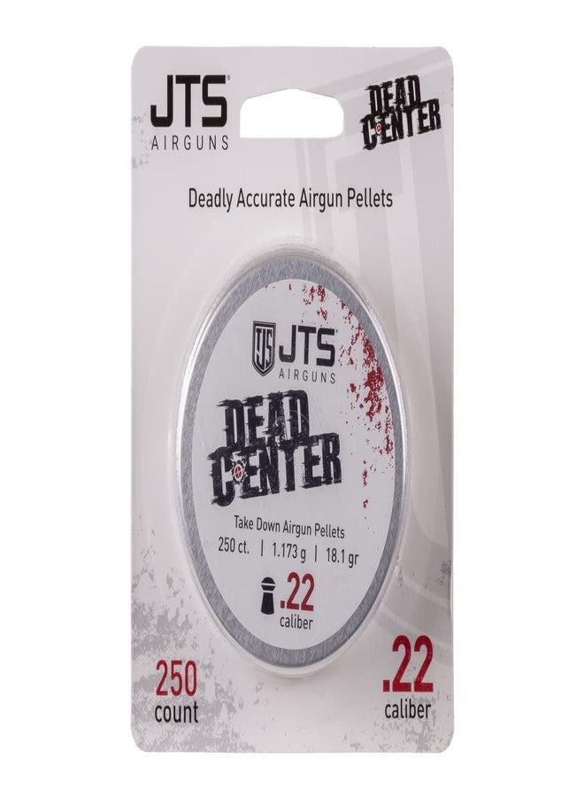 رصاصات JTS Airguns Dead Center Precision Domed (عيار .22)