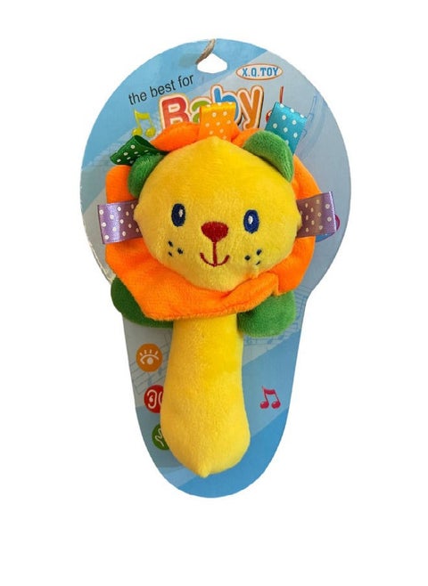 A soft shake for children is soft and makes a sound
