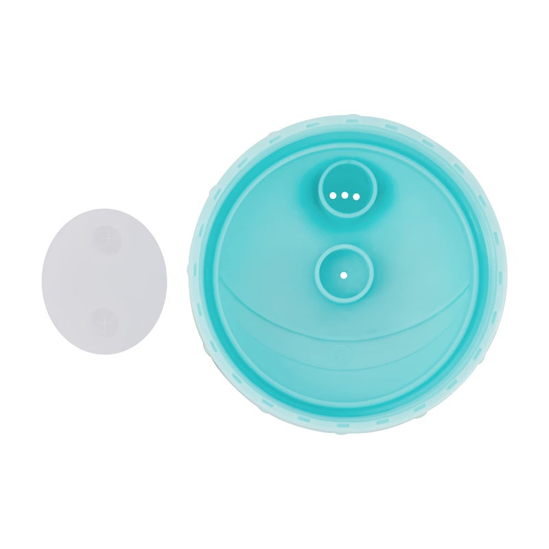 Disney Toddler Sipper Cups for Girls | 10 Ounce Princess Sipper Cup Pack of Two | Durable Blue Leak Proof Travel Water Bottle for Toddlers - Image 4