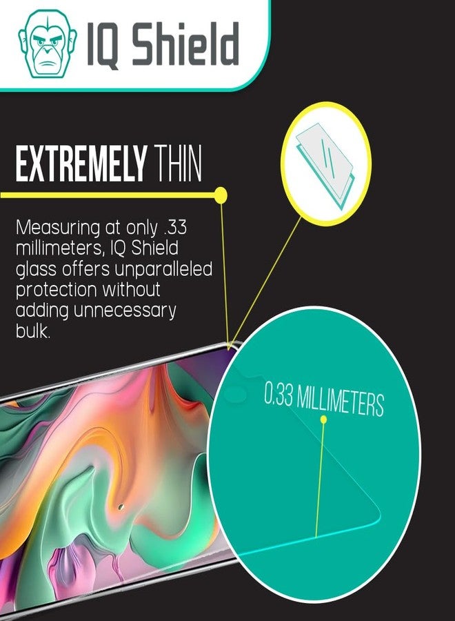 IQShield 3 Pack for Samsung Galaxy S25 Plus/Galaxy S25+ 6.7" Screen Protector (Case Friendly) Clear Tempered Glass HD and Transparent Shatter-Proof Shield, Anti-Scratch 99% Touch Accuracy - Image 4