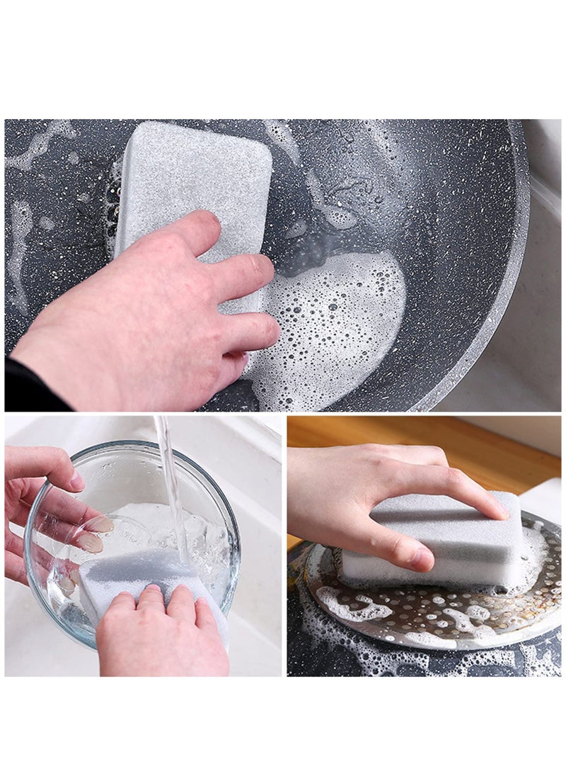 Excefore Dishwashing Sponge, Kitchen Cleaning Sponges, Odor-Free Scouring Pad, Non Scratch Sponge Wipes Suitable for Travel Apartments, 24 Pack  - Image 4