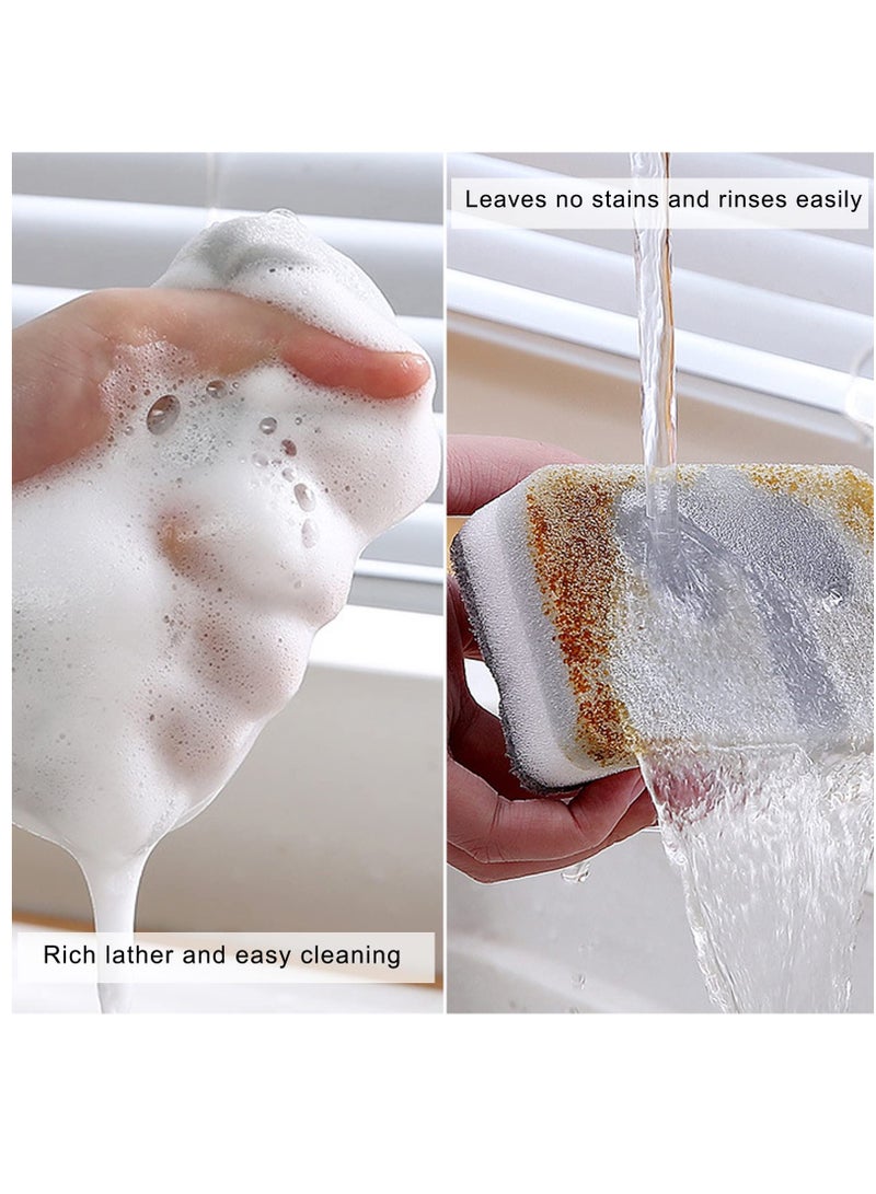 Excefore Dishwashing Sponge, Kitchen Cleaning Sponges, Odor-Free Scouring Pad, Non Scratch Sponge Wipes Suitable for Travel Apartments, 24 Pack  - Image 3