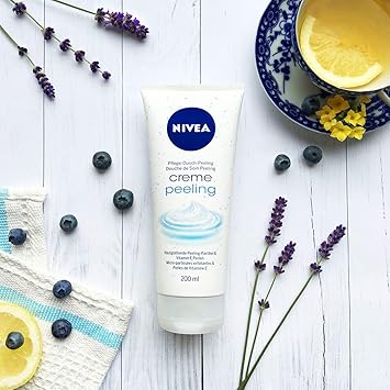 Nivea Cream Peeling Shower Gel with PeelingEffekt 2s Pack 2 x 200 ML - Image 4