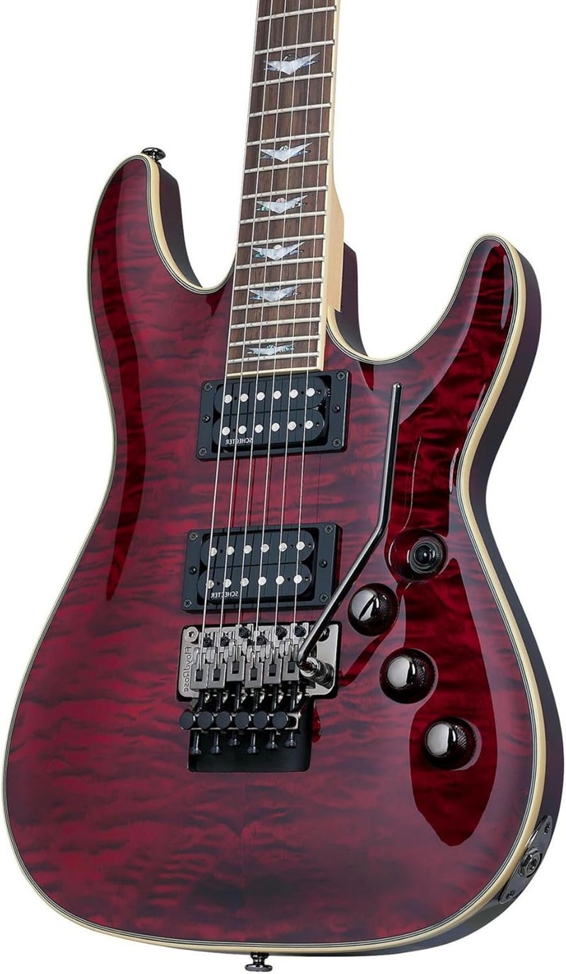 Schecter جيتار كهربائي شيكتر أومن إكستريم-FR - كرز أسود - Image 5