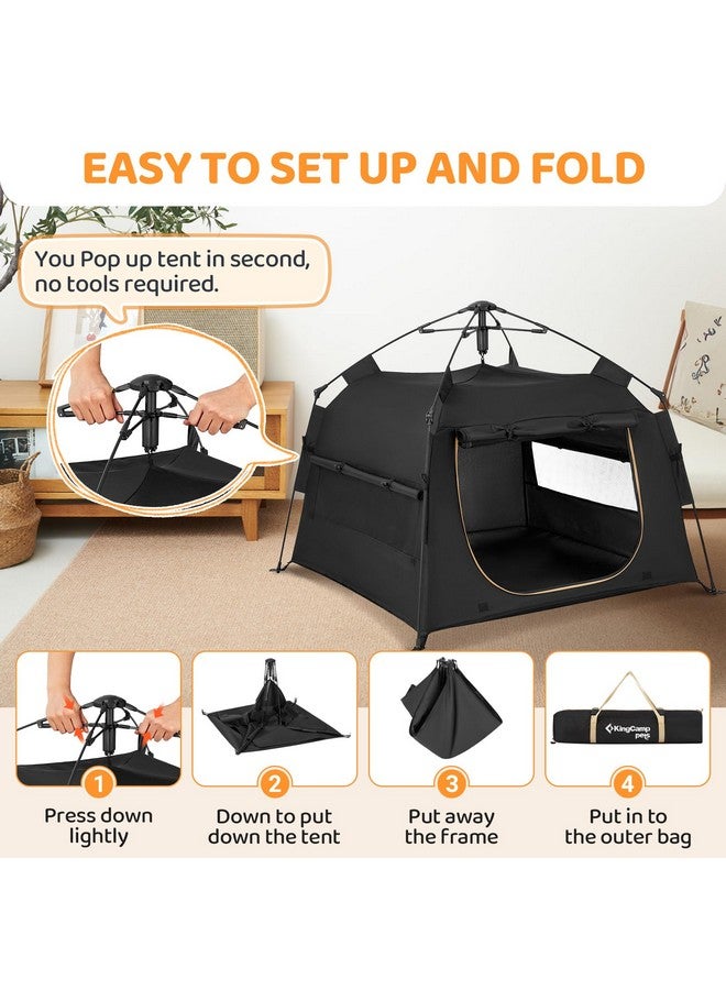 KingCamp Pet Playpen for Dogs Foldable Dog Tent Dog Playpen for Small Medium Puppy Play Pen Pet Tent with Carrying Case Indoor Outdoor Portable Puppy Playpen - Image 5