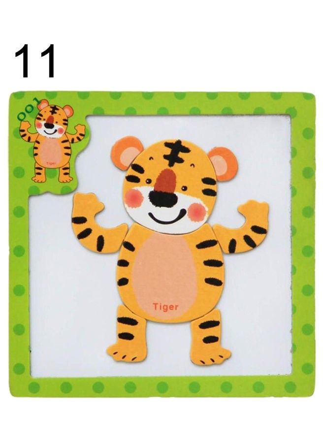 طقم أحجية خشبي مغناطيسي ثلاثي الأبعاد - Image 1