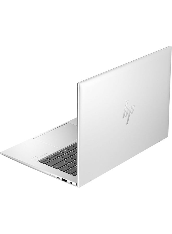 HP (نسخة مطورة) لابتوب EliteBook 840 G11 بشاشة 14 بوصة، مع معالج Core Ultra 5 135U/ذاكرة RAM سعة 16 جيجابايت/قرص SSD سعة 512 جيجابايت/رسومات Intel UHD/نظام Windows 11 Pro باللون الفضي الإنجليزي - Image 2