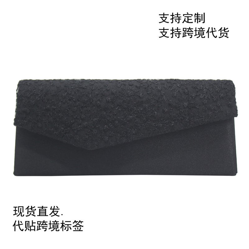 New Evening Bag Saded Cloth Evening Gift Bag Women'S Clutch Bag Clutch Bag Embroidered Bag Shoulder Bag Chain Bag - Image 2