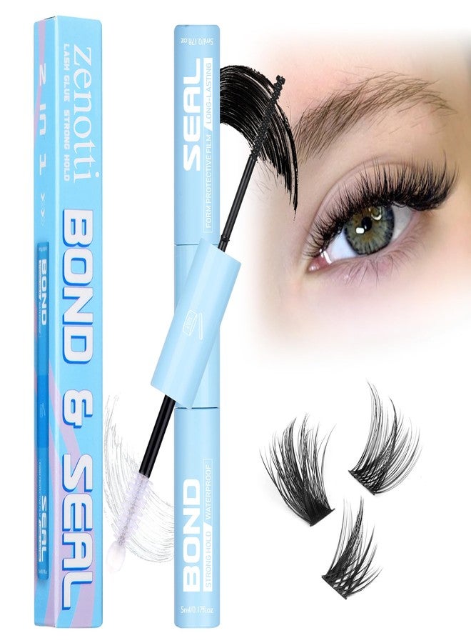 zenotti Lash Bond and Seal Lash Glue Strong Hold Lash Clusters Glue Waterproof Long Lasting Eyelash Bond and Seal for Eyelash Extensions by zenotti - Image 2