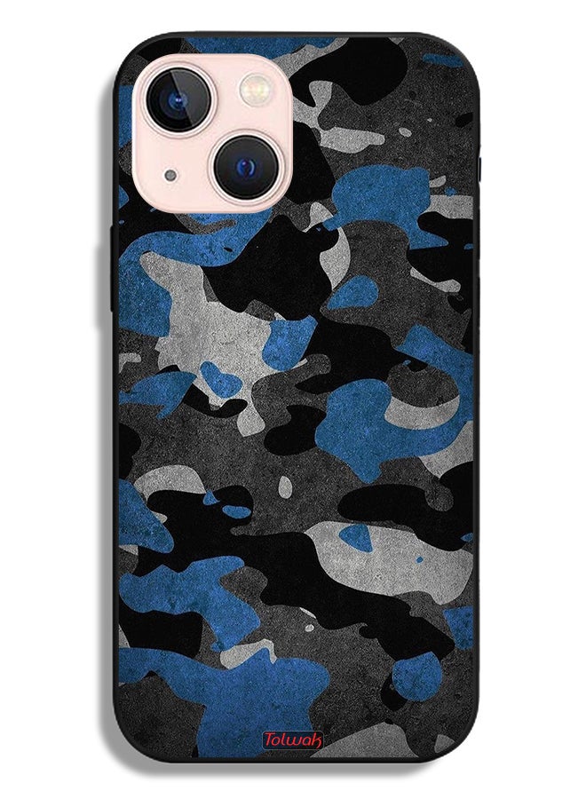 Tolwak Apple iPhone 13 mini Protective Case Camouflage Pattern - Image 2