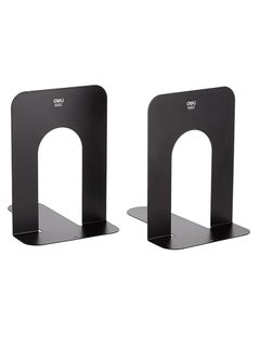 2-Piece Book End Set Black
