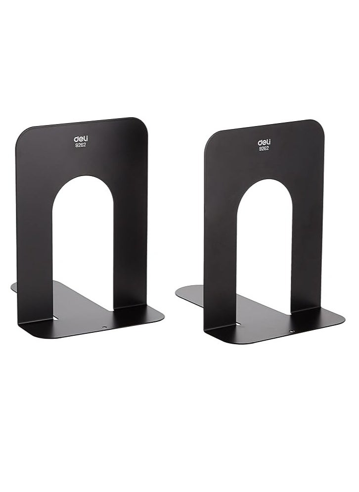 Deli - 2-Piece Book End Set Black - Image 1
