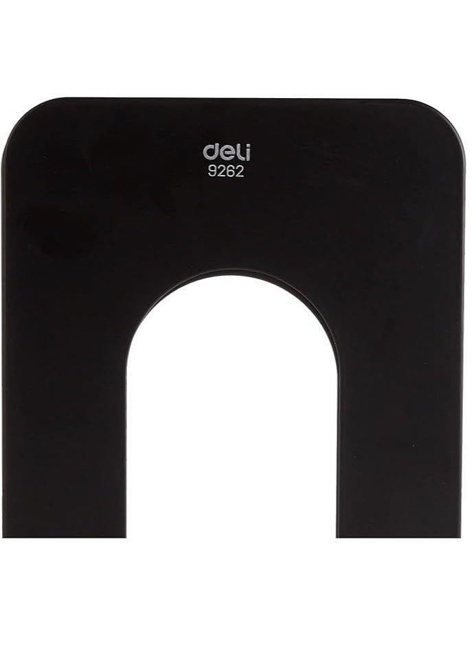 Deli - 2-Piece Book End Set Black - Image 1