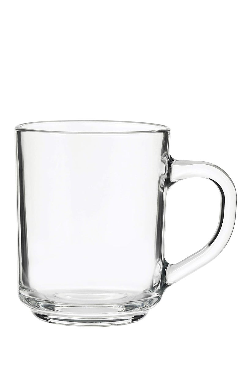 Glass Tea Mug Set 12 Cups Clear  - Image 2