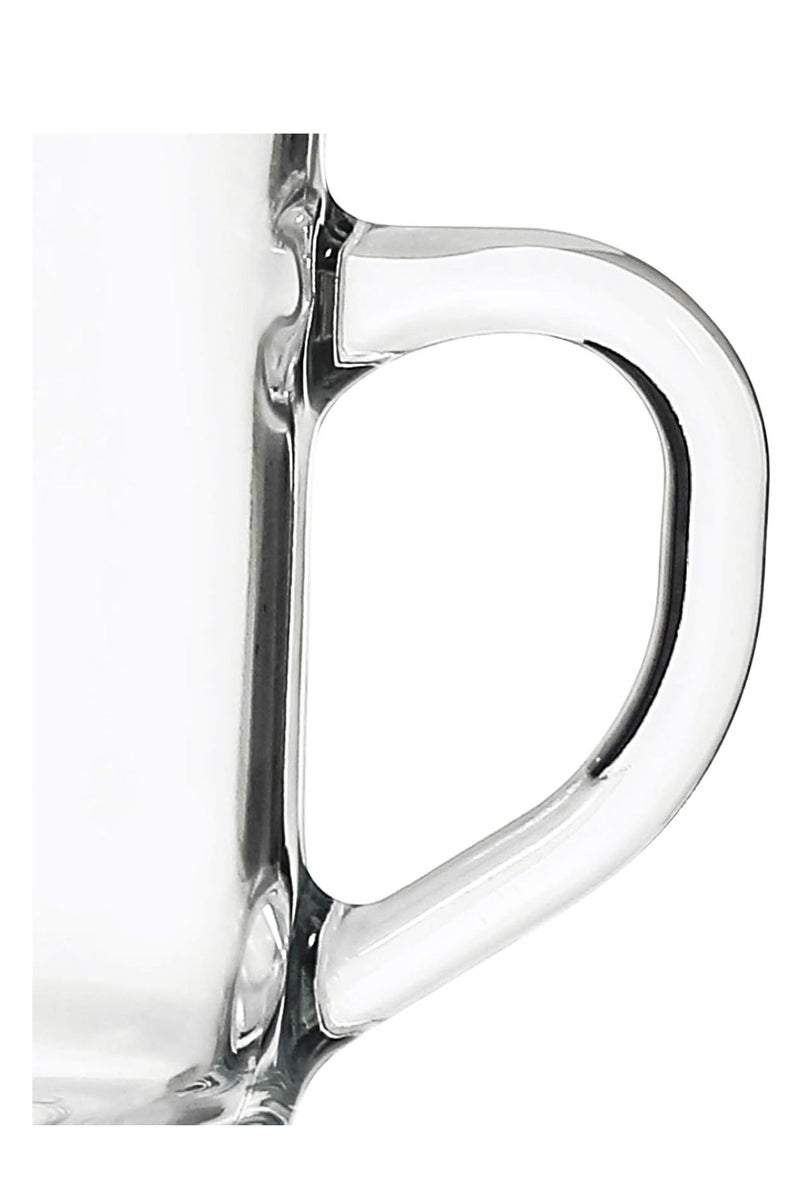 Glass Tea Mug Set 12 Cups Clear  - Image 3