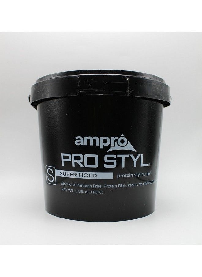 Ampro - Pro Styl Super Hold Protein Styling Gel 5 Lb 80 Oz - Image 1