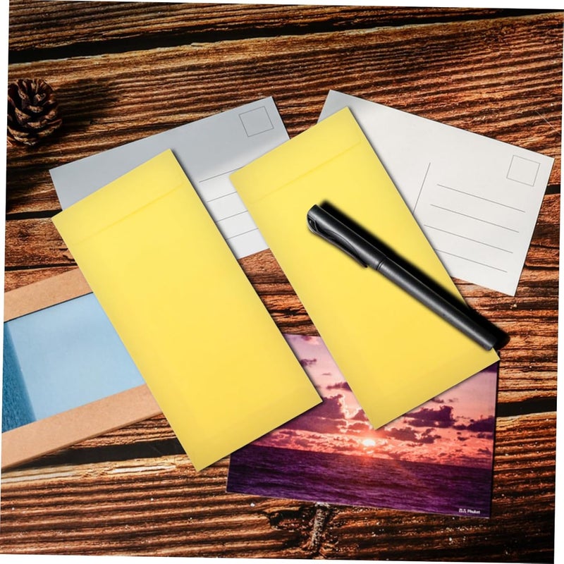 60pcs Letter Envelopes Self Seal Kraft Paper Mail Envelopes for Invitations Greeting Cards - Image 4