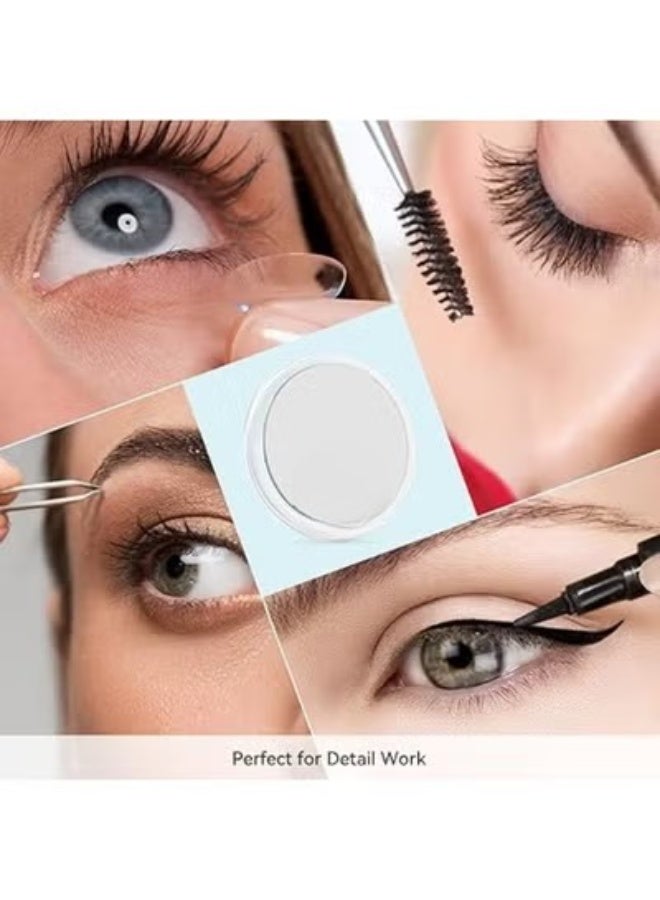 8X Magnifying Makeup Mirror with LED Lighting – 360° Rotation for Precise Viewing and Perfect Clarity  A - Image 3