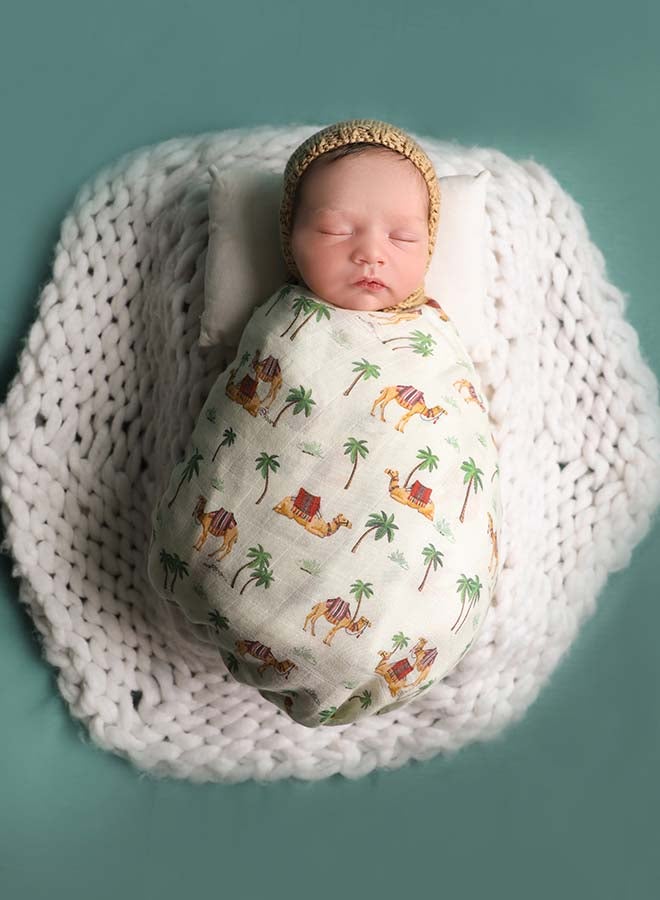 Baladi Sahra Swaddle Blanket - Image 2