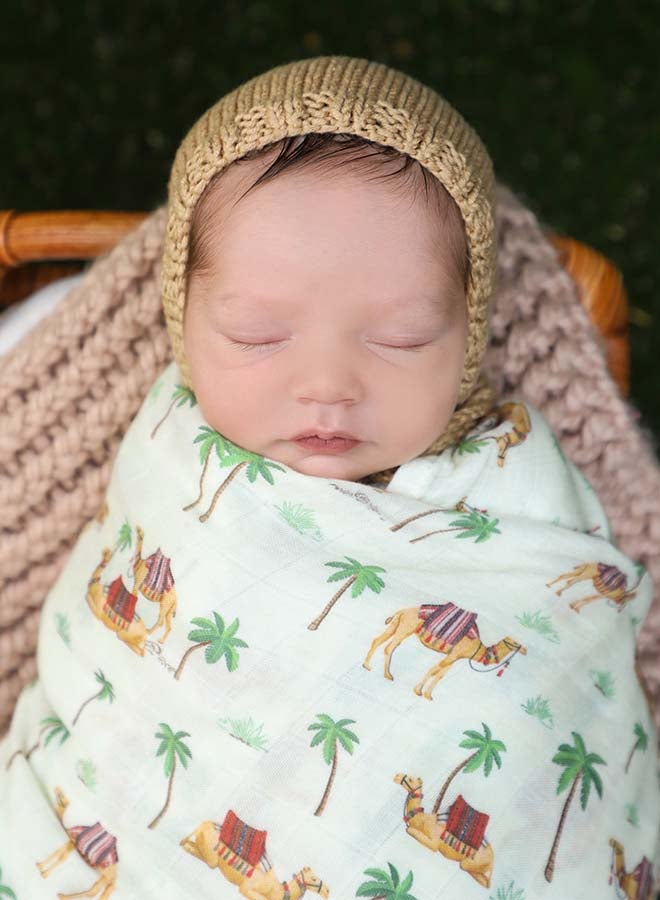 Baladi Sahra Swaddle Blanket - Image 3
