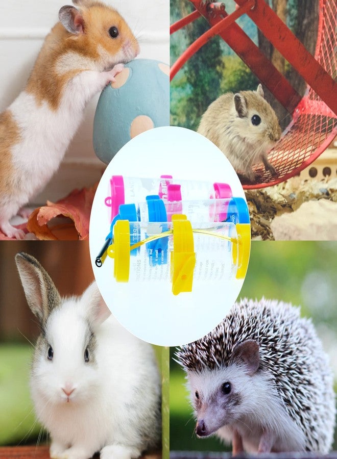 BLLREMIPSUR 3 Pack Hamster Water Feeder Bottle, 125 ml No-Drip Small Animals Water Dispenser, Pet Hanging Water Bottle for Guinea Pigs, Bunny, Chinchillas, Rabbit - Image 5