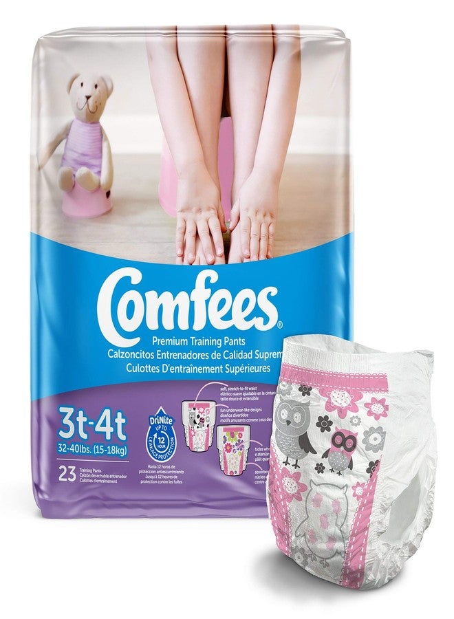 Comfees Girl Training Pants - 3T-4T, 23 Count (Pack of 6) - Image 1