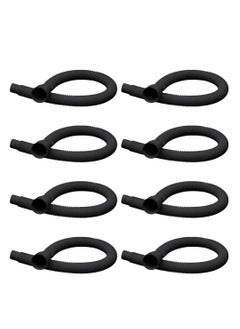 NEW WARE NEW WARE Pack of 8 PVC Flexible Waste Pipes 36 Inch Multicolor Drainage Tubes for Wash Basins Sinks and Drain Outlets  - Image 2