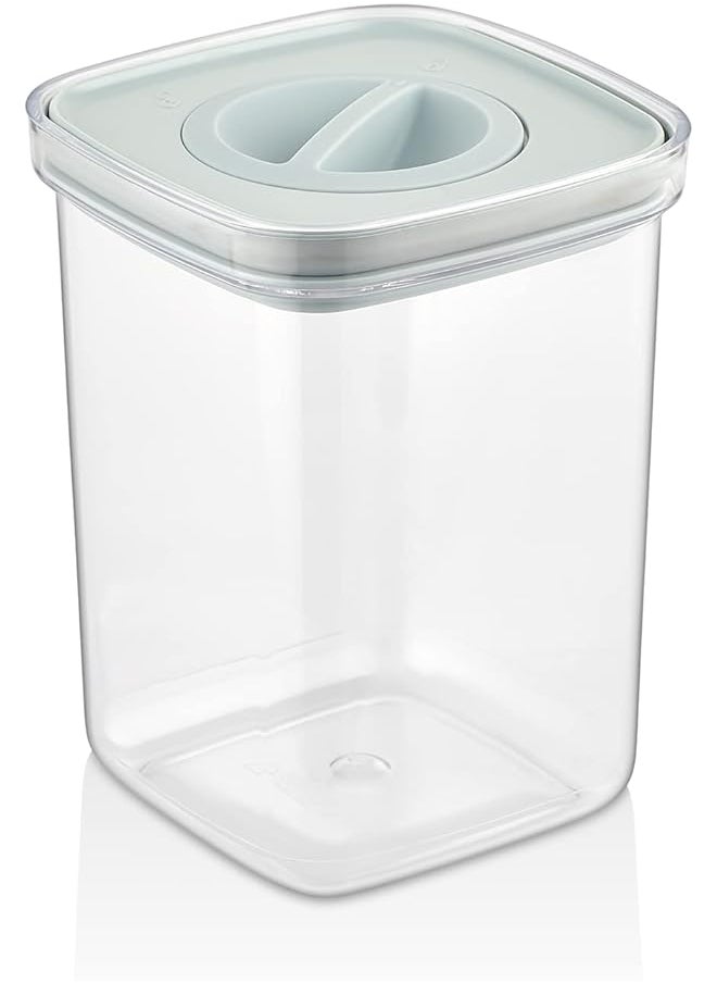 ORGANiZERS Leakproof Storage Container 1100 Ml For Kitchen Organization Airtight Liquid Sealed Always Fresh Plastic Container With Vacuum Lid Bpa Free Storage Container  - Image 1