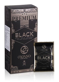 ORGANO Gourmet Black Coffee, 100% Certified Ganoderma Lucidum (1 box of 30 sachets)