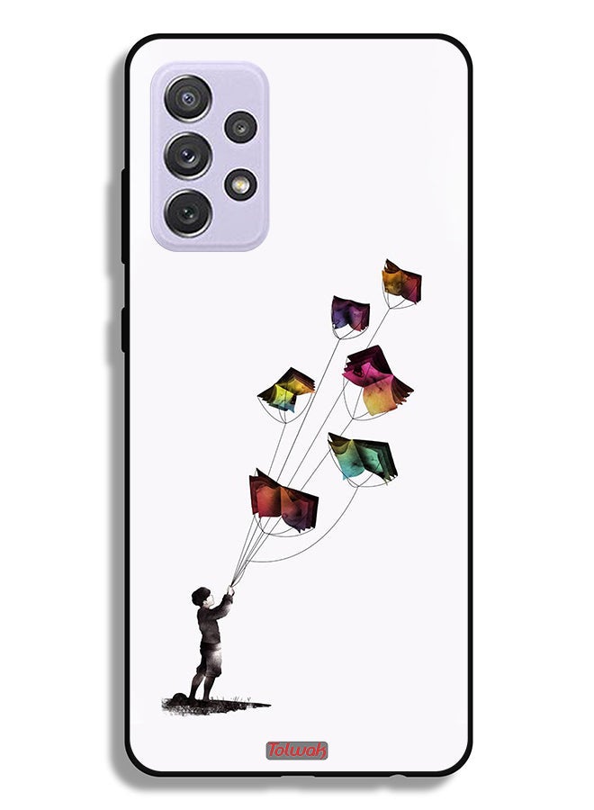 Tolwak Samsung Galaxy A72 5G Protective Case Cover Kites Of Book - Image 1