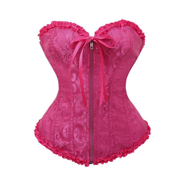 Corset Bridal Dress Zipper Base Shaper Vintage Palace Corset Supply - Image 1