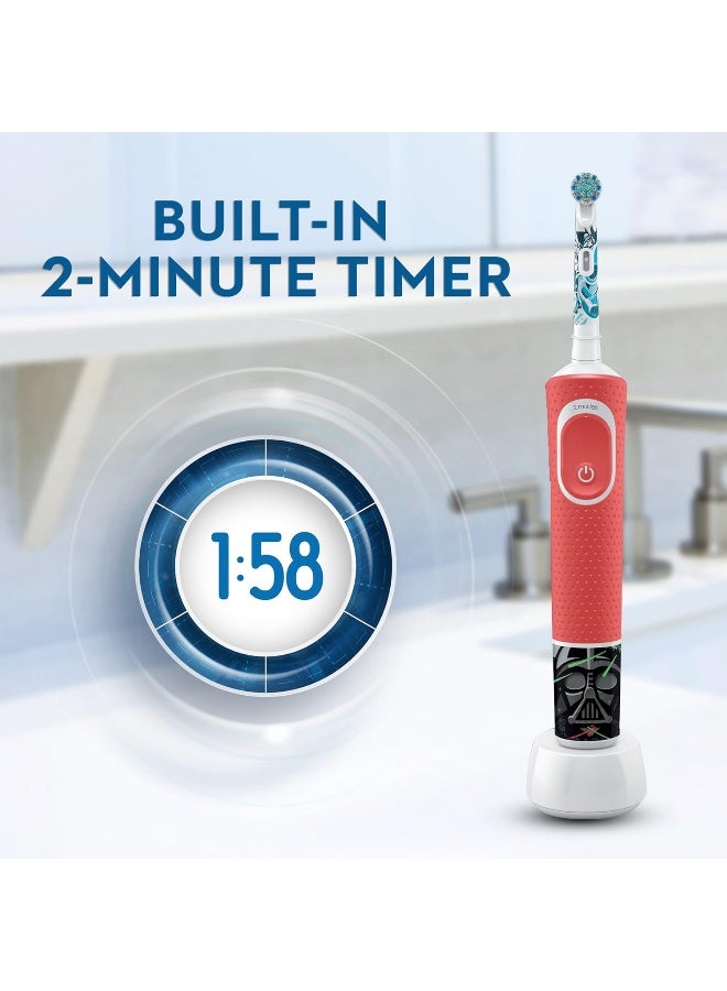 Oral-B Extra Soft Kids Electric Toothbrush With Disney Timer App And Travel Case - Star Wars - Special Edition - Image 5