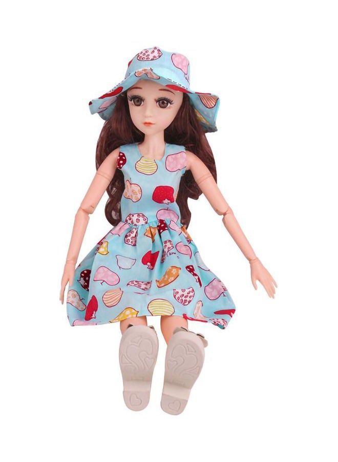 NIBEMINENT Doll Dress With Hat - Image 3