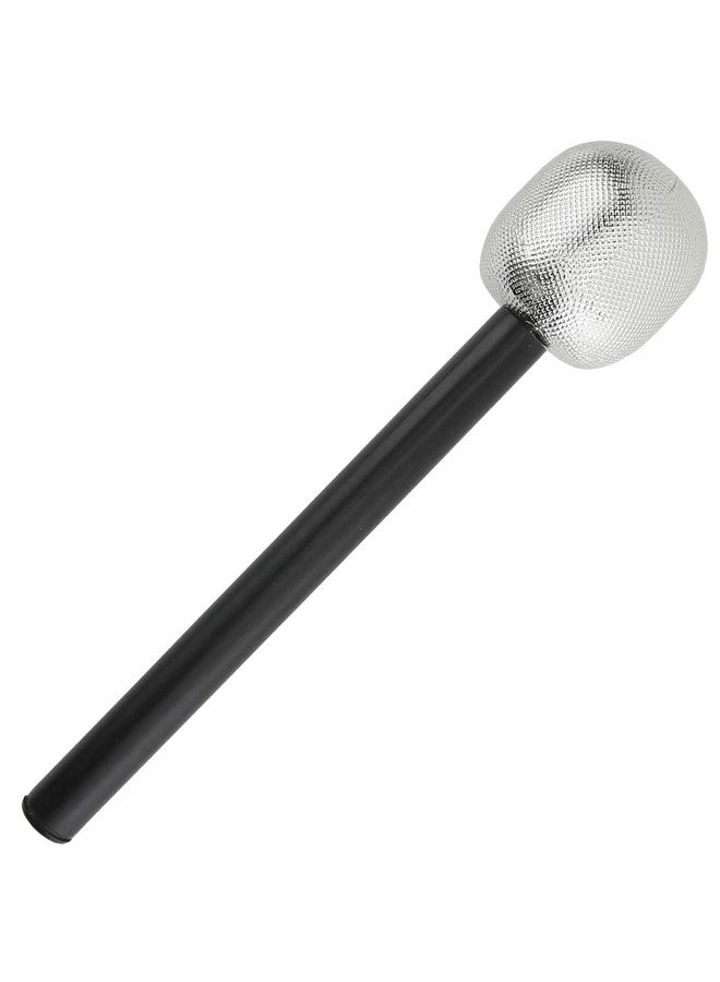 Skeleteen Stage Mic Costume Prop - Rock Star Toy Microphone Party Favor Decorative Props Costume Accessory - 1 Piece - Image 1