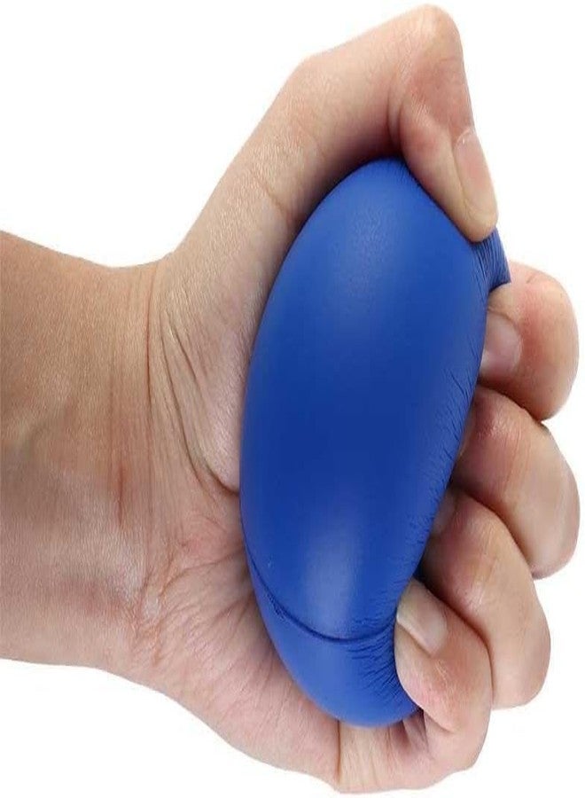 Jizlan Blue Elastic Finger Strengthening Grip Ball, Wrist Exercise Ball Finger Strengthening Grip Ball Squeeze Training Tool, Finger Exerciser Ball - Image 4