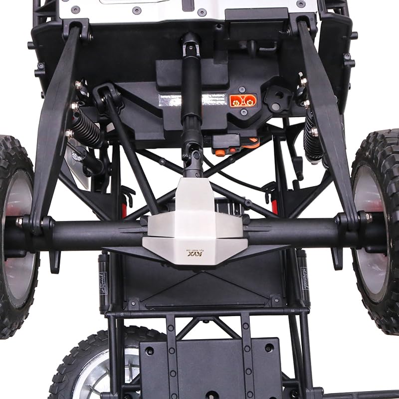 KYX Racing Stainless Steel Rear Axle Guard Upgrades Parts Accessories for 1/10 Losi Baja Rey 2.0 F100 - Image 3