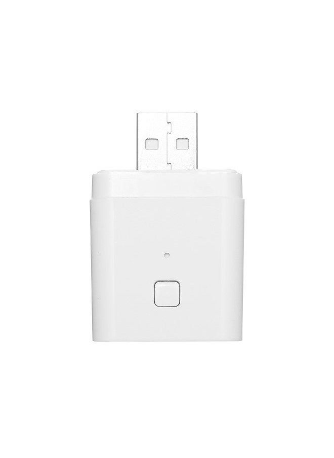 Generic - 1PCS Tuya Micro 5V Wireless USB Smart Adaptor Flexible and Portable Make USB Devices Smart via Tuya APP Voice Control Compatible with Alexa Google Home - Image 1