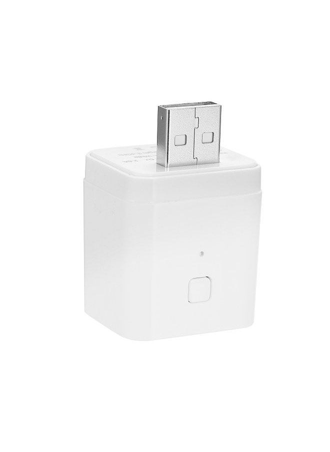 Generic - 1PCS Tuya Micro 5V Wireless USB Smart Adaptor Flexible and Portable Make USB Devices Smart via Tuya APP Voice Control Compatible with Alexa Google Home - Image 1