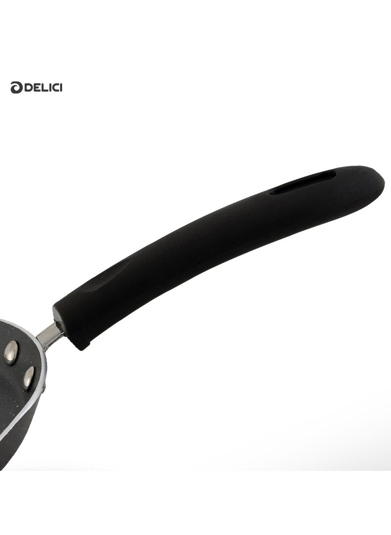 DELICI Non Stick Tawa Pan 26CM, Granite Gray Non-Stick Cookware, PFOA Free, Eco-Friendly, Heat Resistant, Multiple Cooktop Compatible, Dishwasher Safe  - Image 4