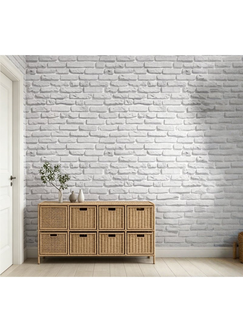 Anna 45cm x 5m Waterproof Decorative Wallpaper for Home Bedroom Living Room Wall - Image 4